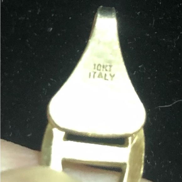 💕HP💕Zales 10K Mariner Chain Link Bracelet - Picture 2 of 4